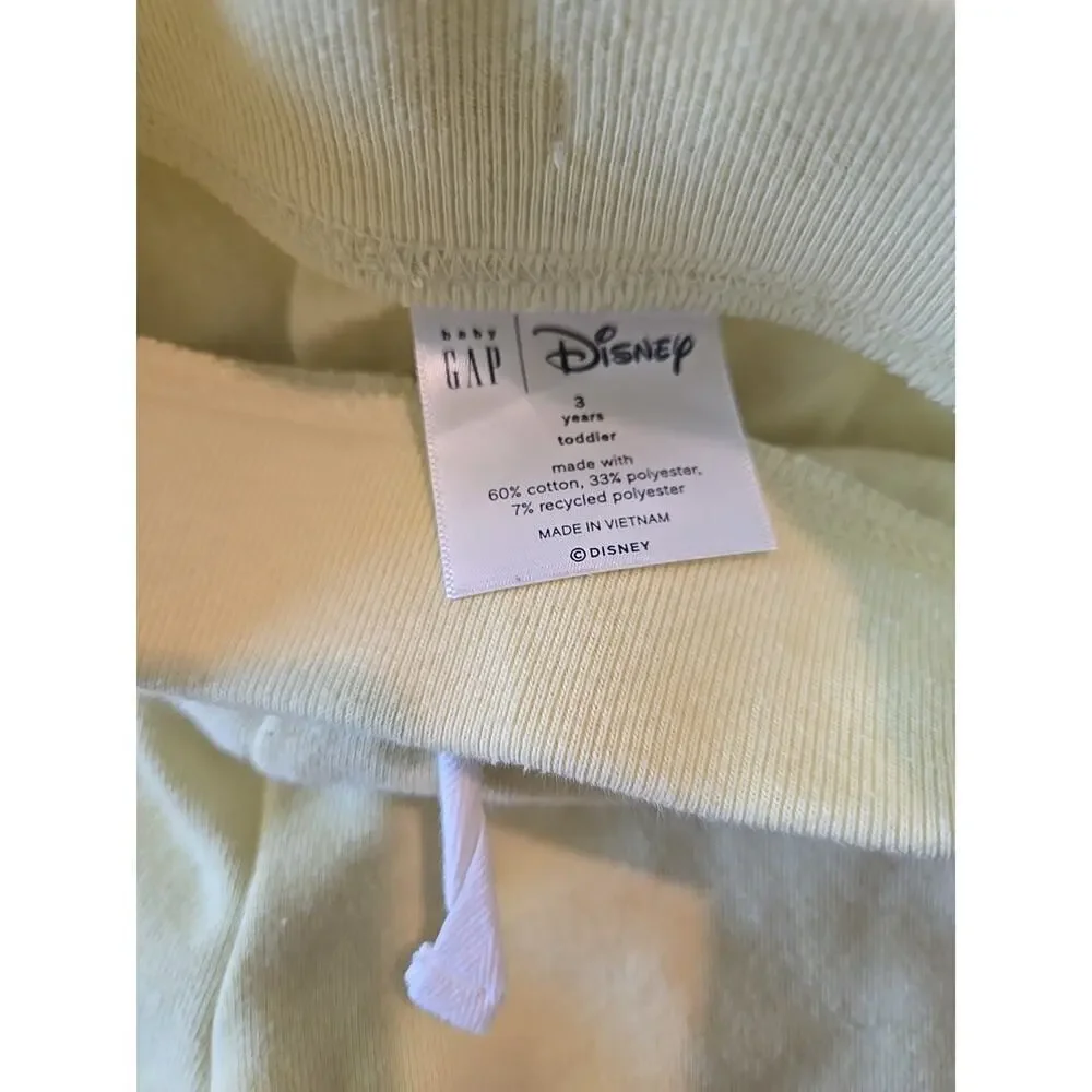 Gap Kids Yellow Minnie Mouse Sweatshirt 2 & Sweatpants size 3 Pre Owned